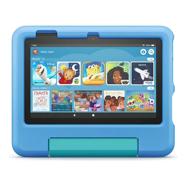 Tablet Amazon Fire 7 Kids 2022 Para Niños + Sd 128gb