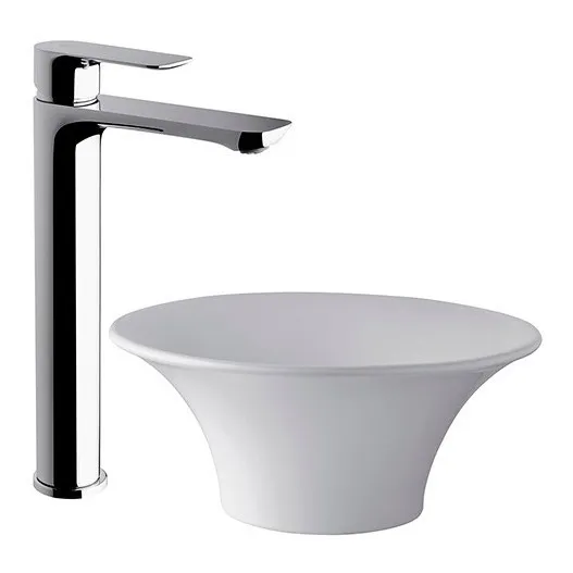 Griferia Fv Coty Mocomando Alto Para Lavatorio 0181.02/d9
