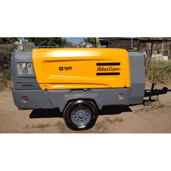 Compresor Atlascopco 400pcm Motor Jhonde Listo Para Trabajar