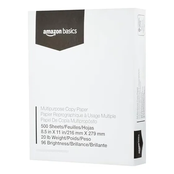 Amazon Basics - Papel De Copia Multipropósito Para