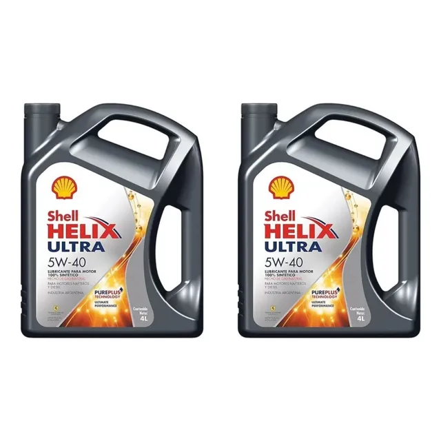 Aceite Shell Helix Ultra 5w40 Sintetico 4 L X2un