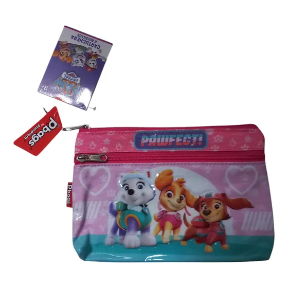 Cartuchera Doble Bolsillo Patrulla Canina Paw Patrol