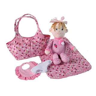 Doll & Diaper Bag Playset Lil' Baby Bug Para Niños Infantile Doll & Diaper Bag Playset Lil' Baby Bug Para Niños Infantile