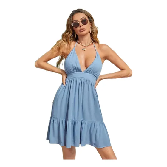 Vestido Moderno  Shein Dama Importado Playa