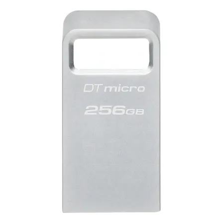 Kingston 256gb Datatraveler Micro Usb Flash Drive 200 Mb/s Color Gris