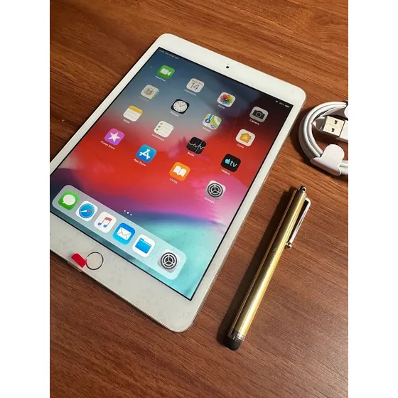 iPad Mini 3 Ios 12.5 Dourado 16gb 3gb Wifi 7.9 Retina Pêncil