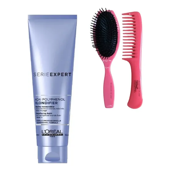 Crema Peinar Blondifier S. Expert  Loreal 150ml + Cepillos