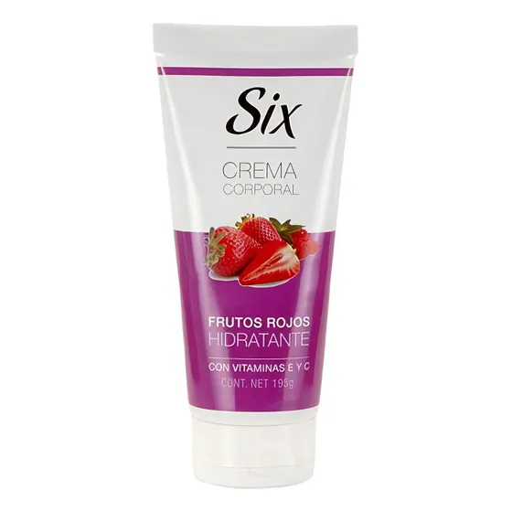 Crema Corporal Six Frutos Rojos 195 Grs