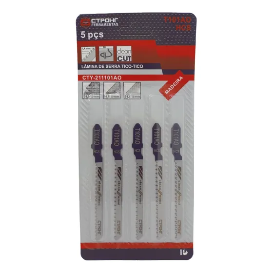 Lamina De Serra Tico Tico Madeira Mdf Clean Cut T101ao Hcs