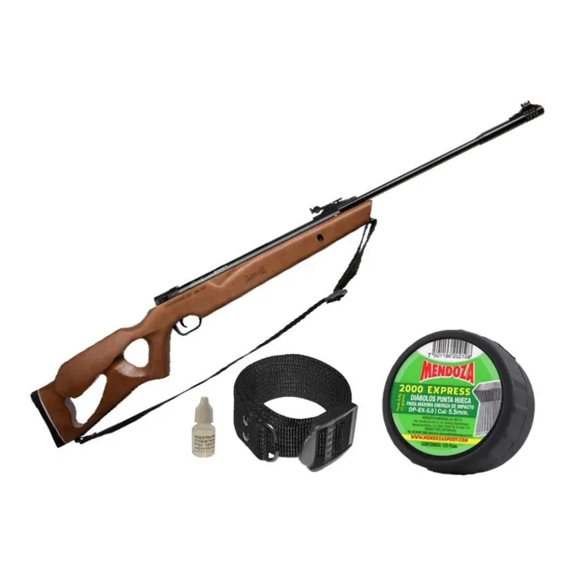 Rifle Rm-3000 Resorte Clasica Barniz Calibre 5.5 Mendoza