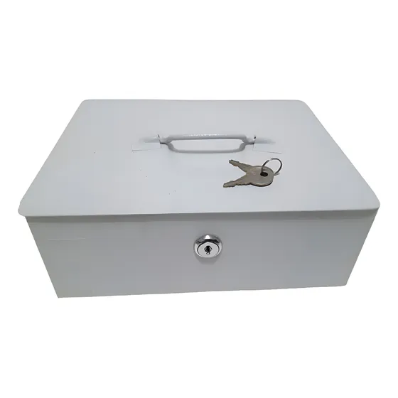 Caja De Seguridad Mediana Con 2 Llaves.usada