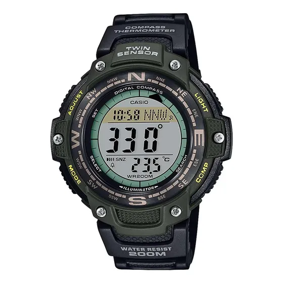 Reloj Casio Illuminator W-216h-1av Unisex 