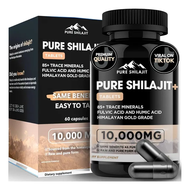 Pure Shilatij Máxima Potencia Resina Del Himalaya Sabor Natural