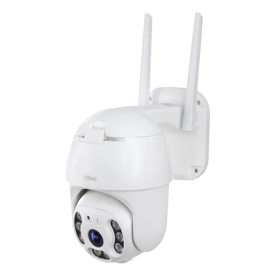 Camara De Seguridad Ip Mlab Head View 9259 1080p Outdoor Color Blanco