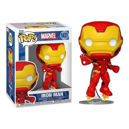 Funko Pop Homem De Ferro Iron Man Mark 43 Avengers #66