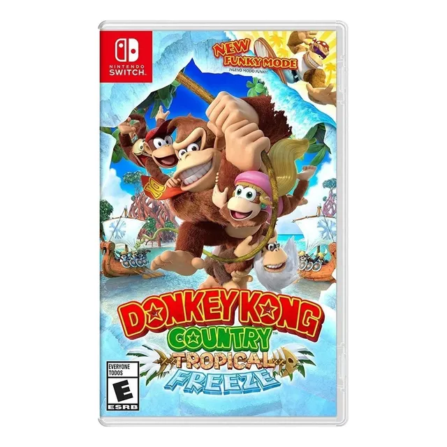 Donkey Kong Country Tropical Freeze Nintendo Switch Nuevo