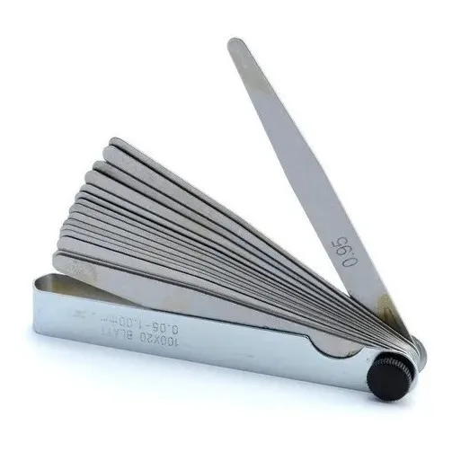 Juego Set Sondas Galgas Grabadas 0,05 A 1,0 Mm Wembley 2504