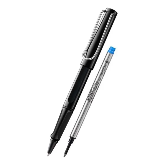 Roller Lamy Safari Negro Color de la tinta Azul