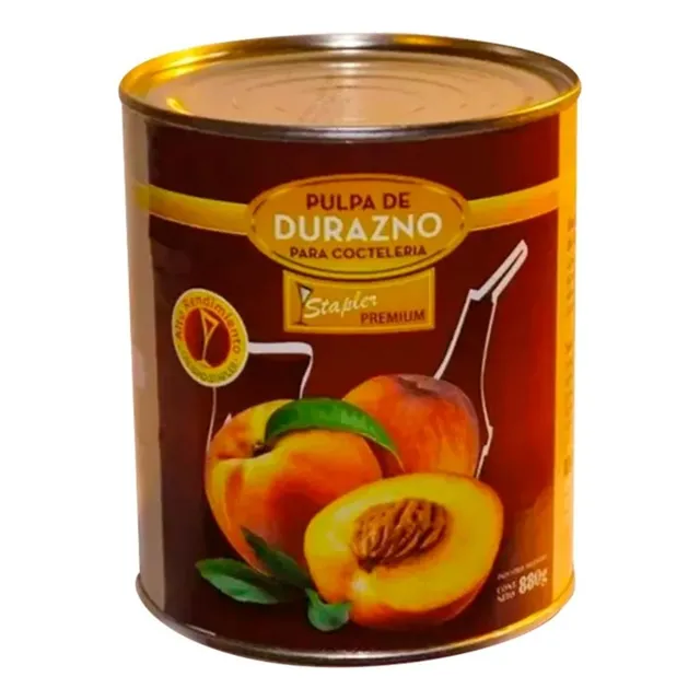 Pulpa Para Coctelería 380gr.frutilla,durazno Y Anana