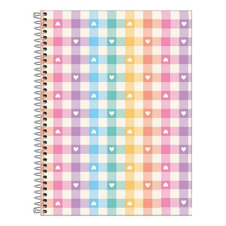 Caderno Espiral Univ. 1 Matéria D+ Hello 96 Folhas Caderno Espiral Univ. 1 Matéria D+ Hello 96 Folhas