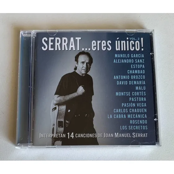 Cd Joan Manuel Serrat - Serrat... Eres Único! Vol 2 2005 Imp