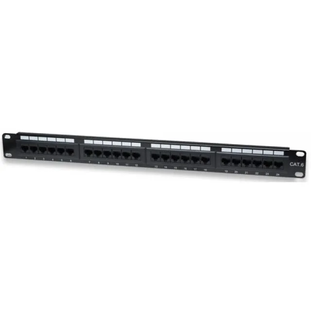 Patchera De 24 Bocas Utp Cat6 Con Organizador