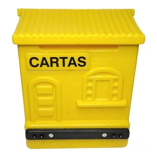 Caixa Cartas Amarela Lubian Cor Amarelo Caixa Cartas Amarela Lubian Cor Amarelo