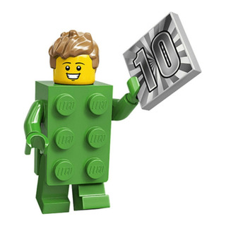 Lego 71027 Minifiguras 20ª Edición Chido Ladrillo Verde Lego 71027 Minifiguras 20ª Edición Chido Ladrillo Verde