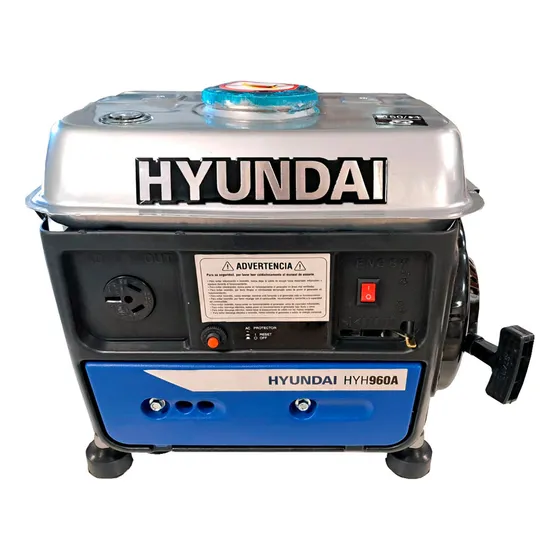 Generador Portatil Grupo Electrogeno Deluxe Hyundai HYH960A 800 W
