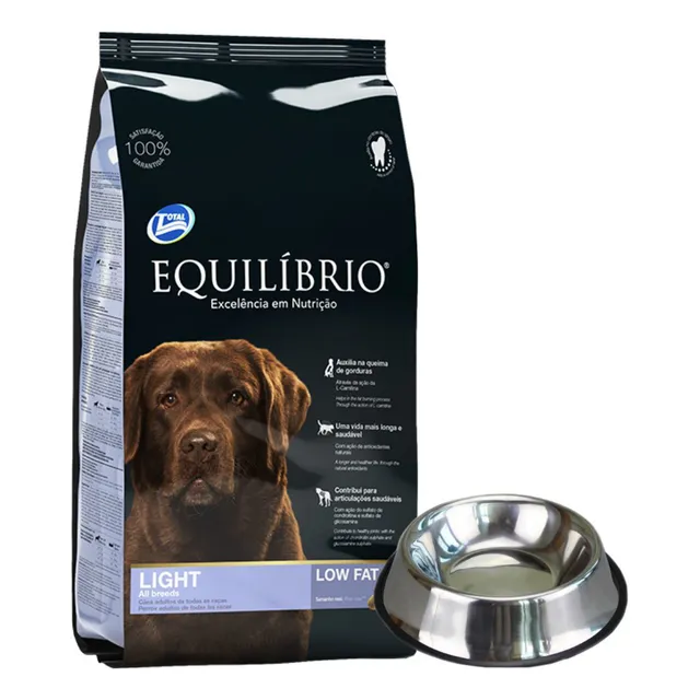 Alimento Equilibrio Light 15kg  + Regalos