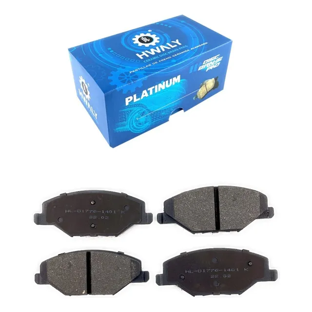 Pastillas De Freno Delantera Brillance Vs 1.6  2011 - 2017