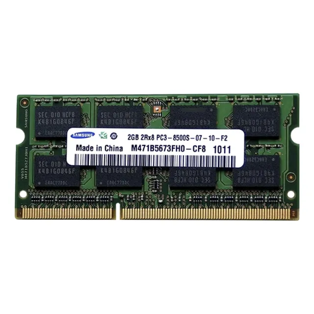 Memoria Ram Samsung M471b5673fh0-cf8 2gb Ddr3 1066mhz Sodimm