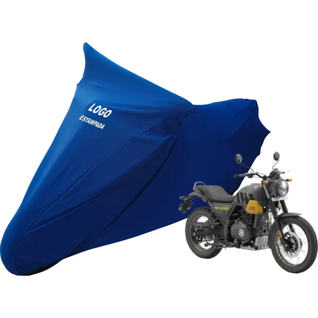 Capa Cobrir Moto Royal Enfield Scram 411 Não Risca Pintura