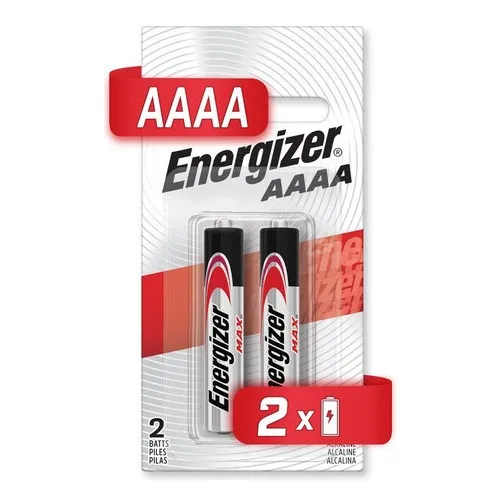 Pila AAAA Energizer Pilas y Baterias E96 Cilíndrica
