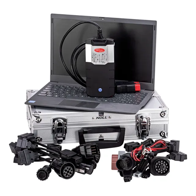 Scanner Automotivo Autocom C/ 16 Cabos + Cummins 6 E 9 Pinos