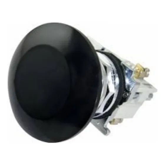 Boton Hongo 39mm Negro Resistente A Corrosion 30.5mm
