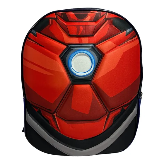 Mochila Superman Ironman Batman Preescolar Jardin Club Unica