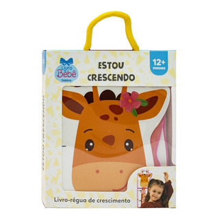 Livro Leporello Do Bebê - Estou Crescendo - Régua De Crescimento Livro Leporello Do Bebê - Estou Crescendo - Régua De Crescimento