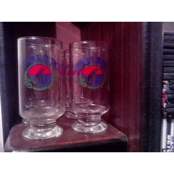 12 Vasos Tipo Copas De Polar De Coleccion.