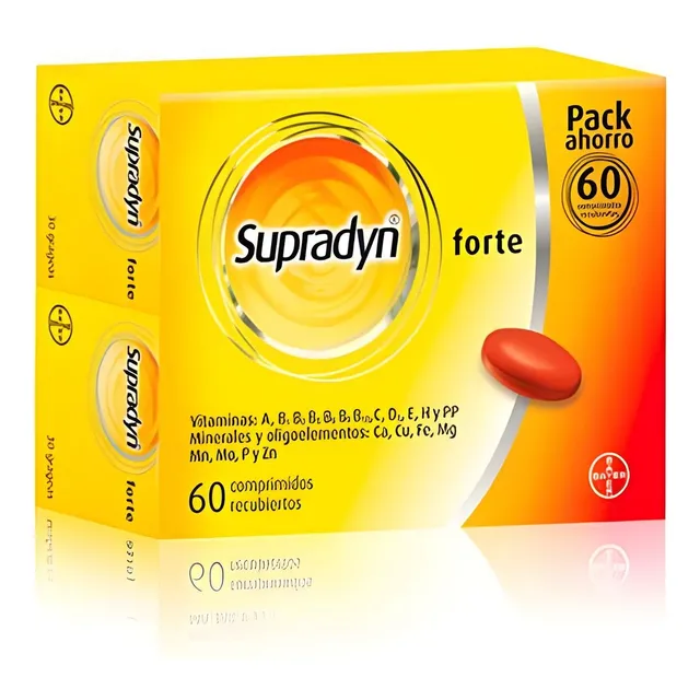 Supradyn® Forte X 60 Comprimidos | Complejo Vitamínico