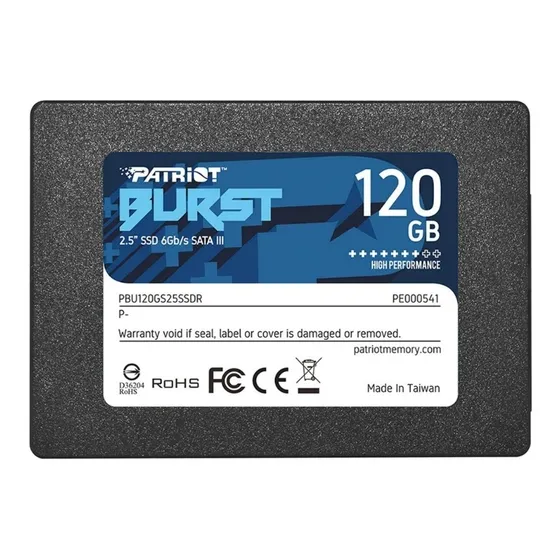Disco Duro Ssd Interno Patriot Burst Elite 120gb Sata 2.5