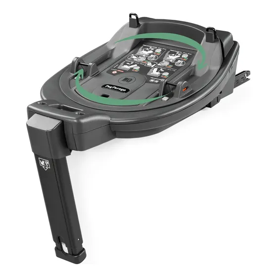 Base P/butaquita Huevito Butaca Peg Perego Giro 360 Isofix Color Negro Base Perego Giro