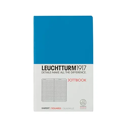 Cuaderno De Bolsillo A6 60 Páginas Cuadriculadas Azule...