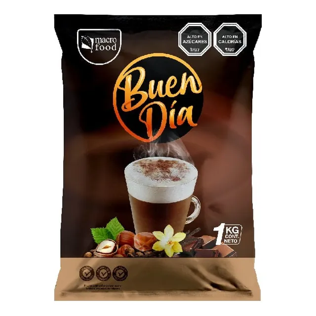 3 Kilos Cafe Buen Dia Capuccino Vainilla Maquinas Vending