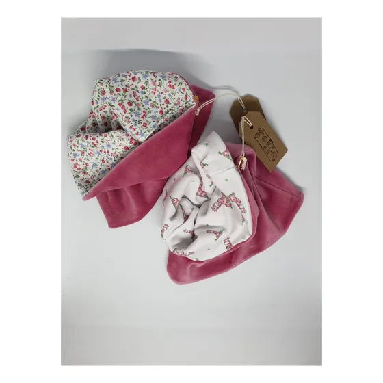 Cuello Plush Algodon Reversible 1212