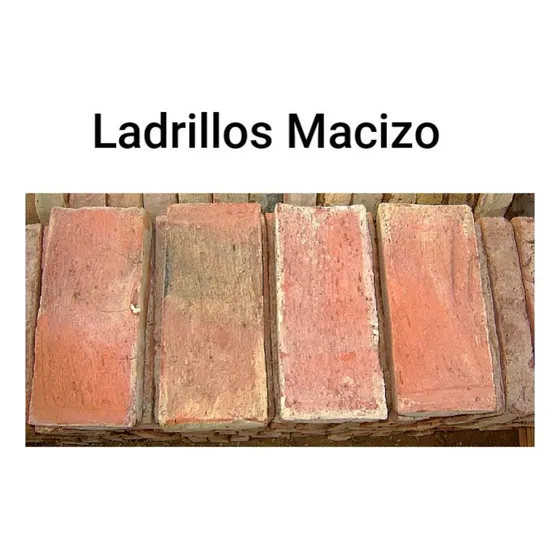 Ladrillo Refractario Rustico Elaborado A Mano , Tipo Adoquín