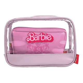 Neceser 2 Cosmetiqueras Grande Barbie Amplio Compartimiento Neceser 2 Cosmetiqueras Grande Barbie Amplio Compartimiento
