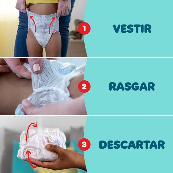 Pañales Pampers Pants Talla Xxxg, 46 Unidades Extra Extra Grande (xxg) Sin Género