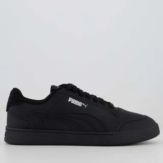 TĂȘnis Puma Shuffle All Black TĂȘnis Puma Shuffle All Black