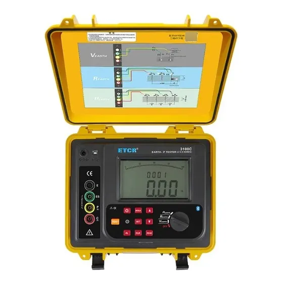 Medidor De Resistencia Y Resistividad Etcr3100c, Certificado